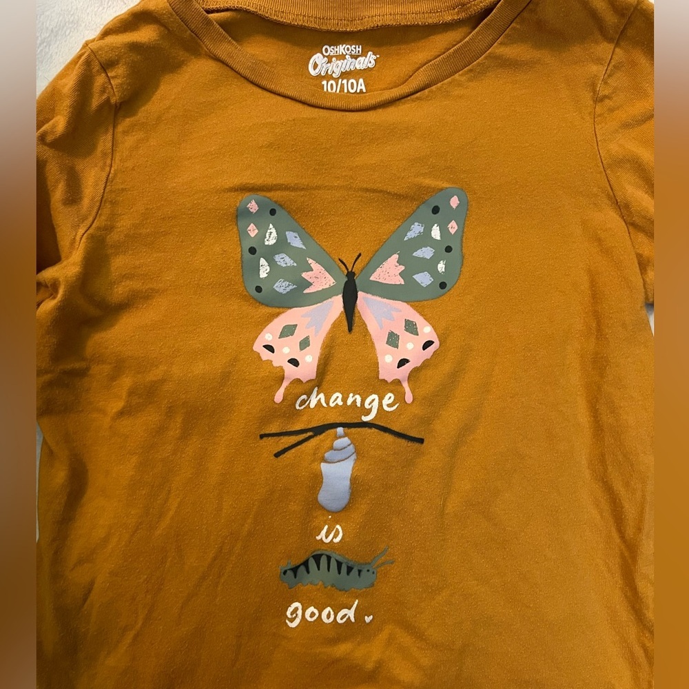 4 Girls’ Long Sleeve Shirt Bundle – Size 10 - Picture 9 of 13